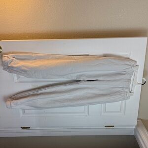 Brandy Melville Cream Joggers